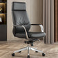 Contemporary Office Chair Lumbar Support No Distressing Fixed Arms Chair Clearhalo 'furn' 'furn_office_chair' 'Furniture' 'furniture_office_chair' 'Office Chairs' 'Office Furniture' 'office_chair' 5087814