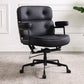 Modern & Contemporary Managers Chair Arms Included Executive Ergonomic Chair Black Black Clearhalo 'Furniture' 'furniture_office_chair' 'Office Chairs' 'Office Furniture' 'office_chair' 5087821