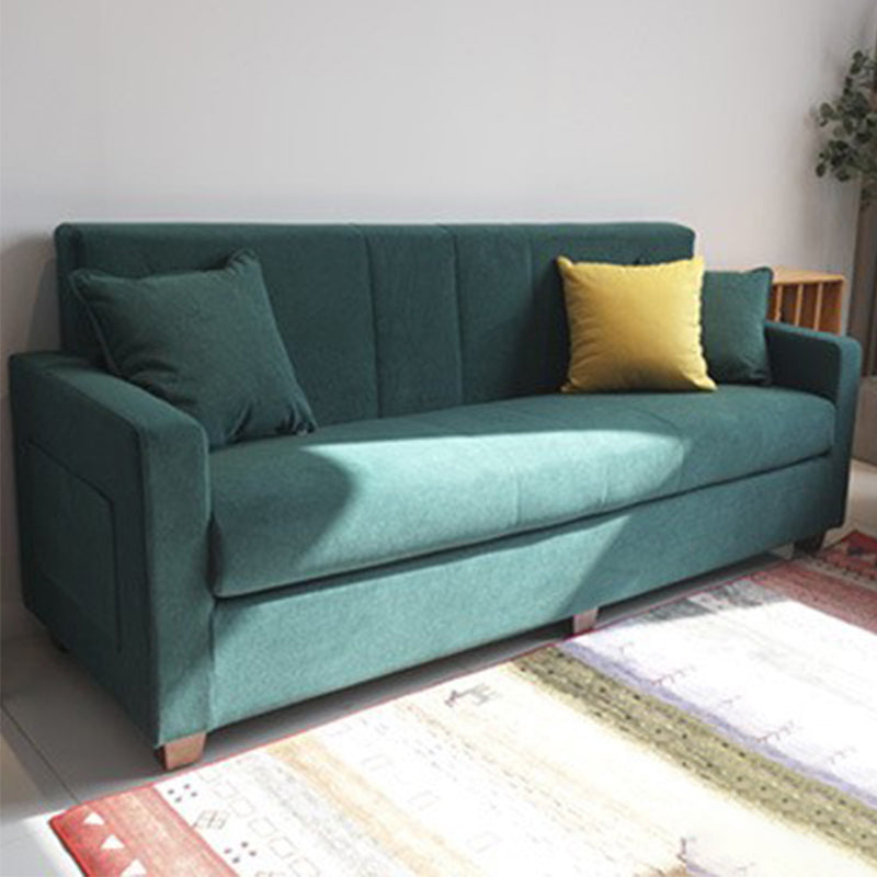 Bras carré contemporain en feuillette de rangement