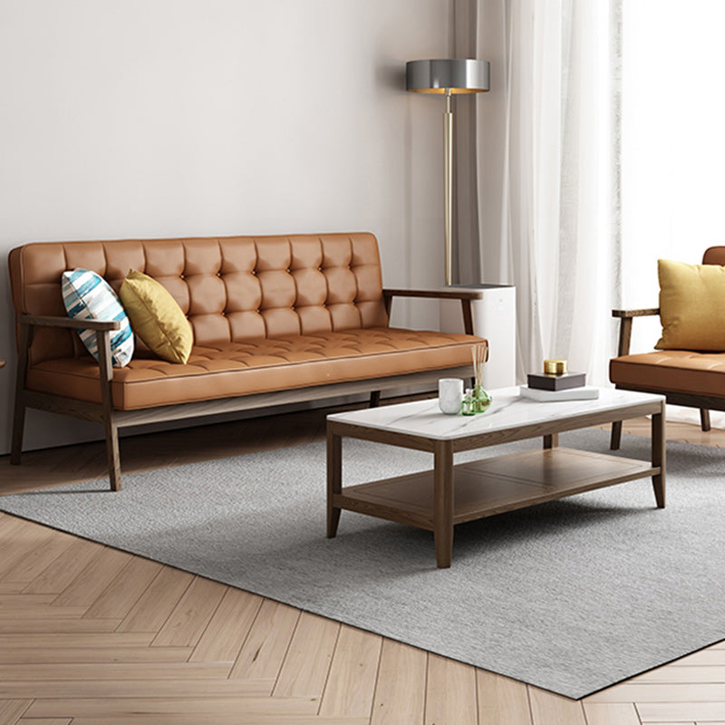 Canapé en cuir en faux