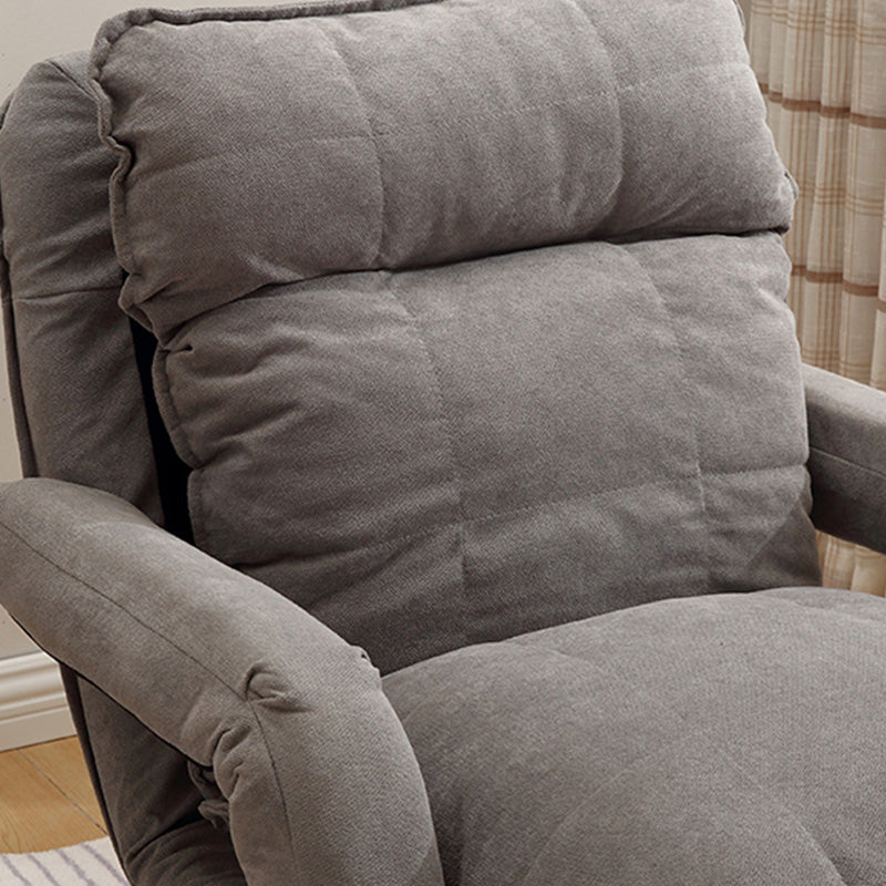 23.62 "Brede converteerbare stoel met eenvoudige vierpoten Biscuit Back Fauteuil