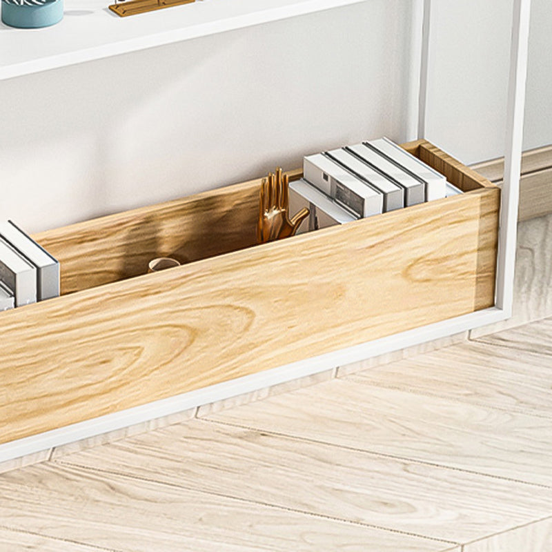 Libreria contemporanea aperta Etagere con metallo e ripiano per la casa