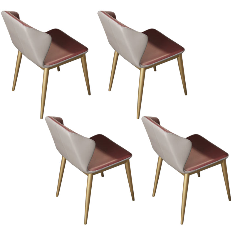 Set da tavolo da pranzo rettangolare glam 1/3/4/5 pezzi Dinette Set con top in pietra sinterizzata bianca