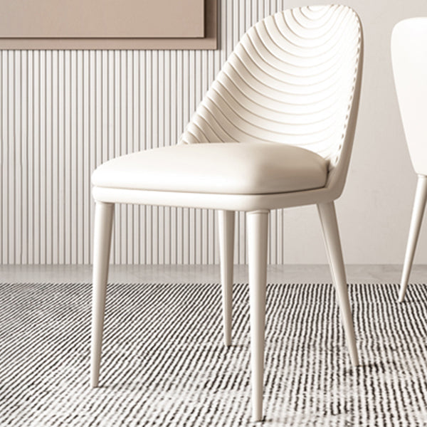 Modern Leatherwear Dining Table Set 1/4/5/7 Pieces Dinette Set with White Sintered Stone