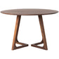Modern Solid Wood Dining Room Collection Double Pedestal Dining Table in Walnut Clearhalo 'Dining Tables & Seating' 'Dining Tables' 'dining_table' 'furn' 'furn_dining_table' 'Furniture' 'Kitchen & Dining Furniture' 5097651