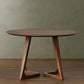 Modern Solid Wood Dining Room Collection Double Pedestal Dining Table in Walnut Clearhalo 'Dining Tables & Seating' 'Dining Tables' 'dining_table' 'furn' 'furn_dining_table' 'Furniture' 'Kitchen & Dining Furniture' 5097655