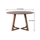 Modern Solid Wood Dining Room Collection Double Pedestal Dining Table in Walnut Clearhalo 'Dining Tables & Seating' 'Dining Tables' 'dining_table' 'furn' 'furn_dining_table' 'Furniture' 'Kitchen & Dining Furniture' 5097659