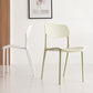 Glam Style Dining Room Chair Plastic Open Back Chair for Indoor Clearhalo 'Dining Chairs' 'Dining Tables & Seating' 'dining_chair' 'furn' 'furn_dining_chair' 'Furniture' 'Kitchen & Dining Furniture' 5098228