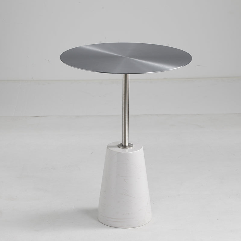 Tavolo da tavolo da golf di piedistallo contemporaneo Tavolo laterale per camera da letto