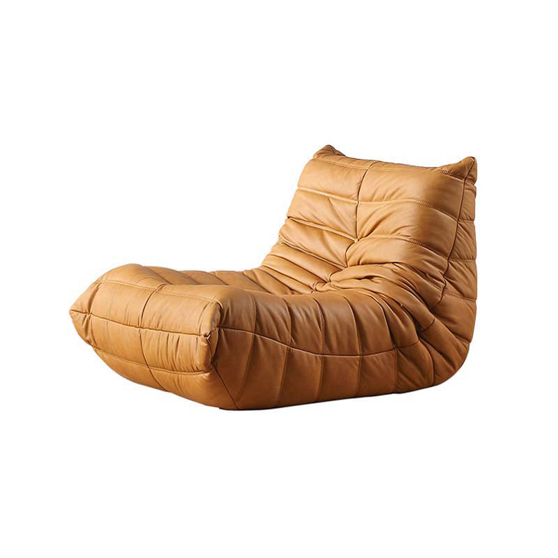 Tight Back Armless Chair Microfiber/ Suede Wear-Resistant Accent Chair