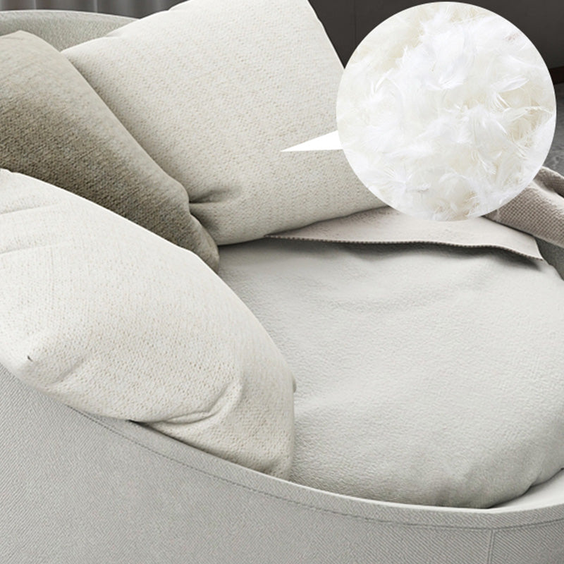 Cuscini rimovibili in cotone rimovibile per camera da letto solido.