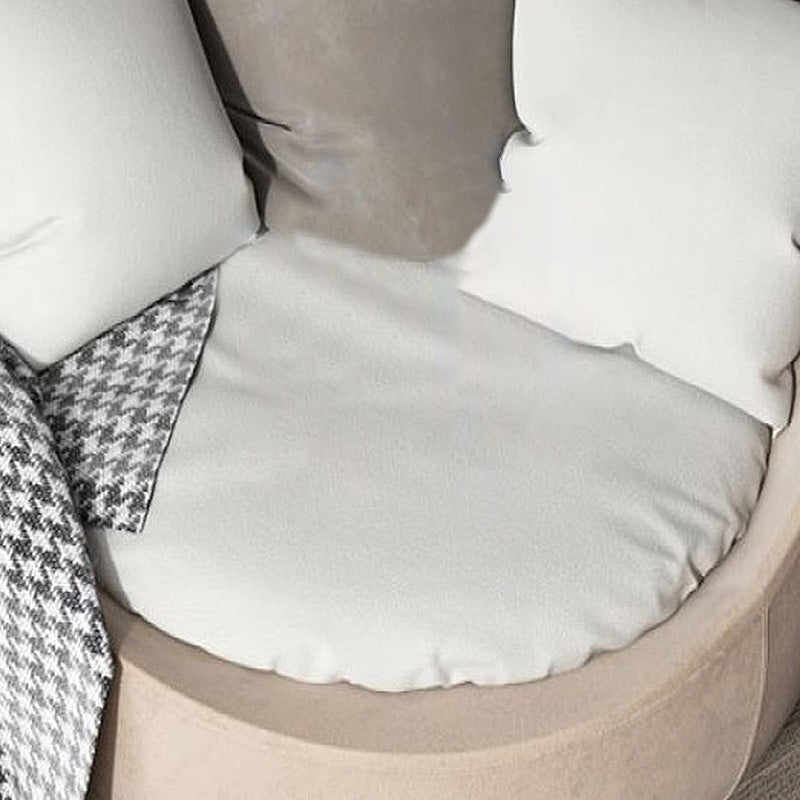 Cuscini rimovibili in cotone rimovibile per camera da letto solido.