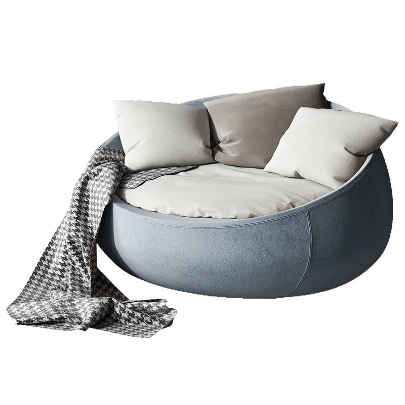 Cuscini rimovibili in cotone rimovibile per camera da letto solido.