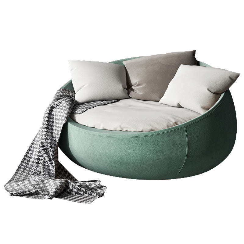 Cuscini rimovibili in cotone rimovibile per camera da letto solido.