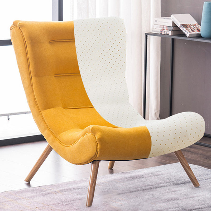 Sedia accento senza braccio imbottita soggiorno sedia del divano dormiente in 40 "l x 32" w x 29,5 "h