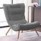 Upholstered Armless Accent Chair Living Room Sleeper Sofa Chair in 40"L x 32"W x 29.5"H