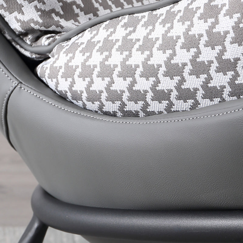 Silla sin brazo 33.46 "L x 35.43" W x 34.64 "H FINO SILLA DE ARMA FINO PARA SALA DE VIVO