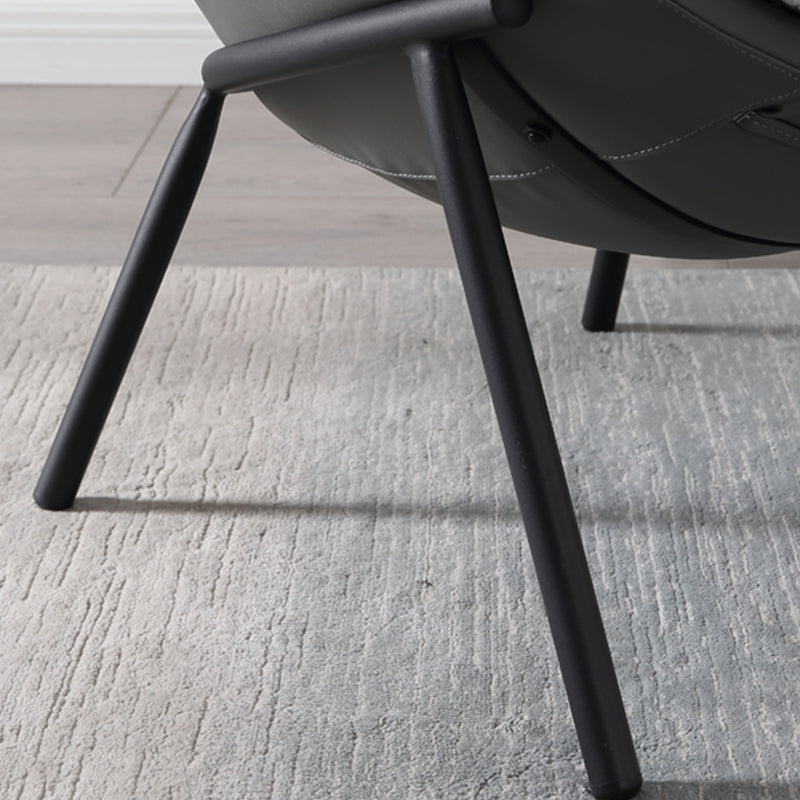 Silla sin brazo 33.46 "L x 35.43" W x 34.64 "H FINO SILLA DE ARMA FINO PARA SALA DE VIVO