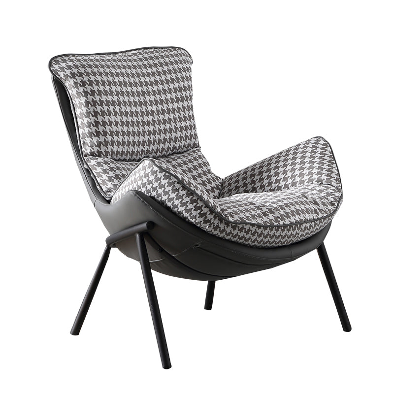 Silla sin brazo 33.46 "L x 35.43" W x 34.64 "H FINO SILLA DE ARMA FINO PARA SALA DE VIVO