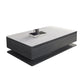 Modern Style Grey/white Slate Top Rectangular Coffee Table with Solid Wood Base 51"L x 27.5"W x 16"H White Clearhalo 'Coffee & Accent Tables' 'Coffee Tables' 'coffee_tables' 'furn' 'furn_coffee_tables' 'Furniture' 'Living Room Furniture' 5099044