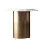 Italian Slate Special-shaped Table Modern Minimalist Designer Irregular Coffee Table 19.7"L x 19.7"W x 19.7"H Gold White Clearhalo 'Coffee & Accent Tables' 'Coffee Tables' 'coffee_tables' 'furn' 'furn_coffee_tables' 'Furniture' 'Living Room Furniture' 5099056