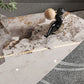 Italian Slate Special-shaped Table Modern Minimalist Designer Irregular Coffee Table Clearhalo 'Coffee & Accent Tables' 'Coffee Tables' 'coffee_tables' 'furn' 'furn_coffee_tables' 'Furniture' 'Living Room Furniture' 5099058