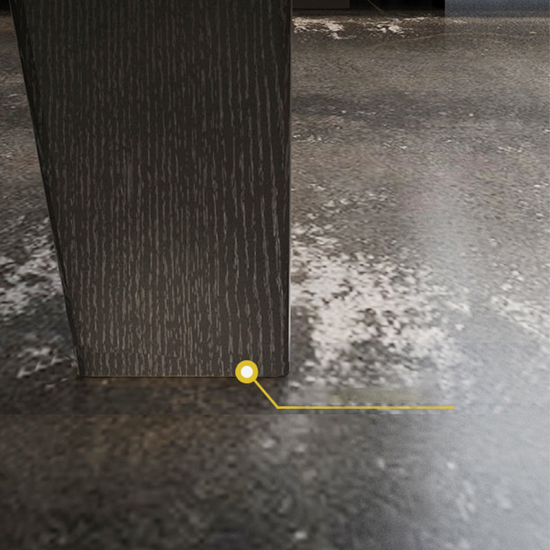 13.7 "H現代の木製3レッグベースホワイト/グレーの不規則な大理石のコーヒーテーブル