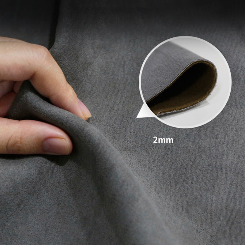 Faux Couber et canapé-canapé standard contemporain résistant aux taches en daim et en daim