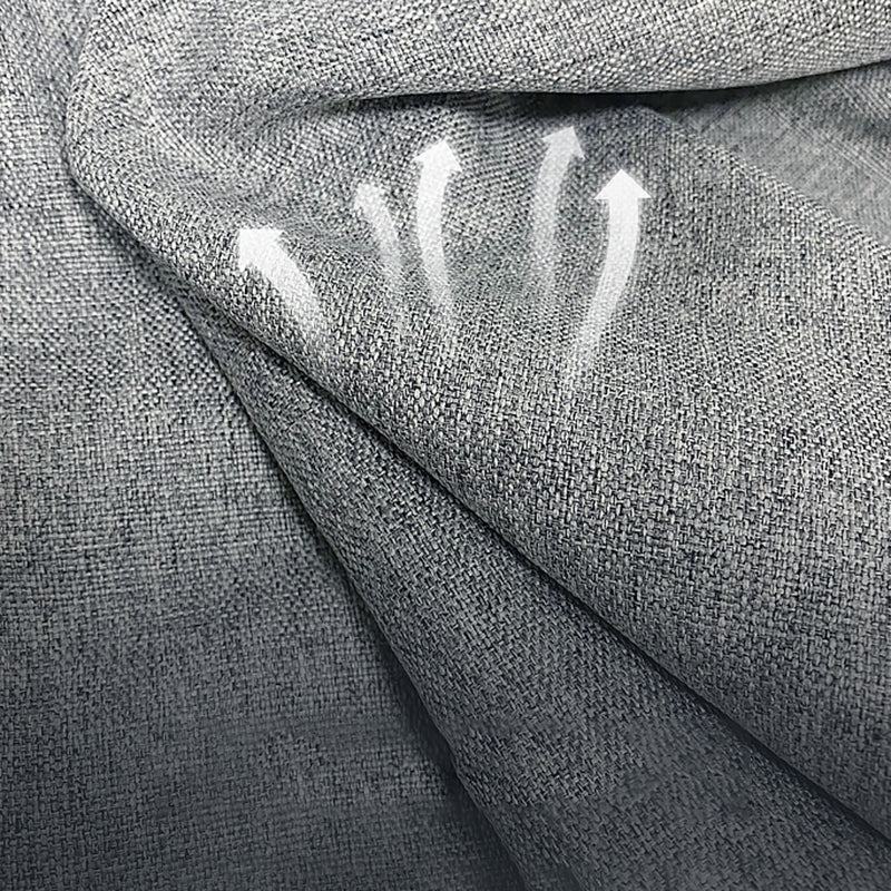 Contemporary Square Arm Cotton Blend Sofa Bed in Grey for 2 People Clearhalo 'furn' 'furn_sofas' 'Furniture' 'Living Room Furniture' 'Sofa' 'sofas' 5099666