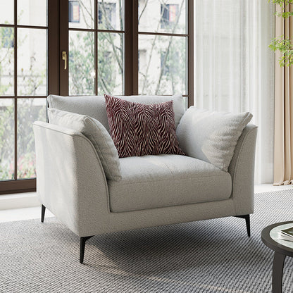 Cojines contemporáneos Sofá estacionaria del brazo de almohada estándar