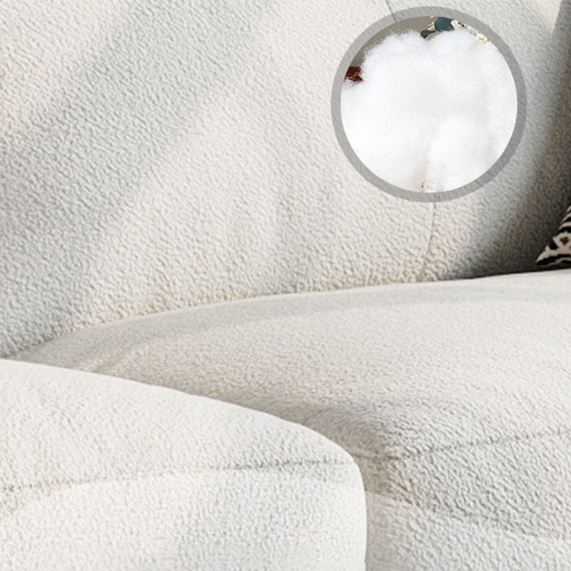 Cojines contemporáneos Sofá estacionaria del brazo de almohada estándar