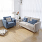 Contemporary Cushions Standard Square Arm Living Room 3-seater Sofa Clearhalo 'furn' 'furn_sofas' 'Furniture' 'Living Room Furniture' 'Sofa' 'sofas' 5100979