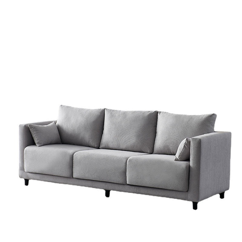 Coussins contemporains du bras carré de coton canapé stationnaire pour le salon