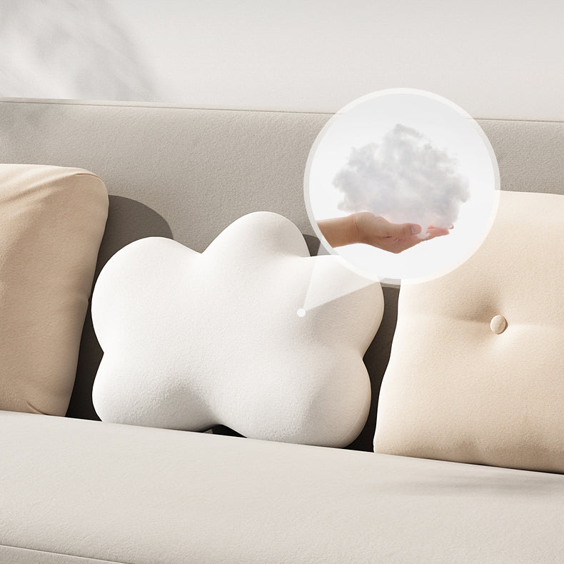 Divano di divano a letto di velluto senza braccio contemporaneo con deposito in grigio