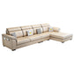 133,0 7 "l Contemporary Sewn Collaw Back divano e chaise con deposito