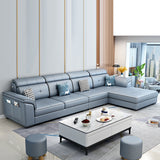 133,0 7 "l Contemporary Sewn Collaw Back divano e chaise con deposito