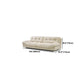 Tufted Backrest Sectional Sponge Padded Armless Off-white Sofa Clearhalo 'furn' 'furn_sectionals' 'Furniture' 'Living Room Furniture' 'Sectionals' 5101530