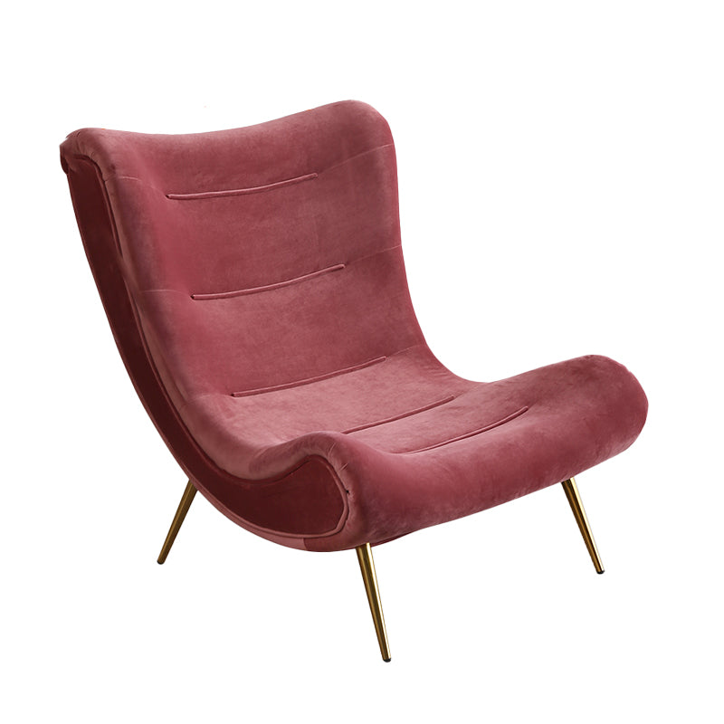 40,5 "L x 37" W x 31,5 "H Polsterer Akzentstuhl Armless Lounge Stuhl mit Ottoman