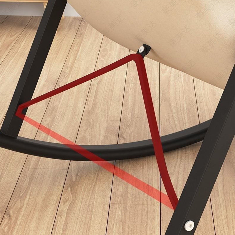 23.62"L x 37.8"W x 32.68"H Modern Sewn Pillow Back Track Arms Parsons Chair Clearhalo 'Accent Chairs' 'accent_chairs' 'Chairs & Seating' 'furn' 'furn_accent_chairs' 'Furniture' 'Living Room Furniture' 5101923