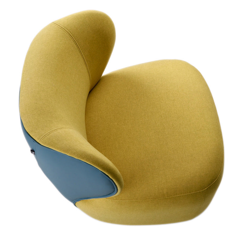 CAMERA BATTONE CAMPIONE Senza braccio con sede in tessuto Sedia per accento posteriore fisso