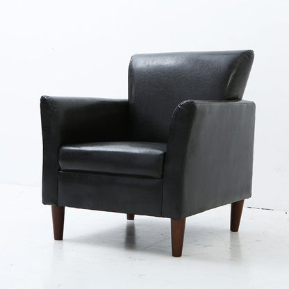 Bedroom Arms Included Basic Four Leg Track Arms Fixed Back Arm Chair