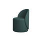 Scandinavian Solid Color Armless Chair Tight Back Accent Chair