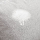 Arms Included Chair 25.5" L x 24"W x 23.6"H Linen Chair for Living Room Clearhalo 'Accent Chairs' 'accent_chairs' 'Chairs & Seating' 'furn' 'furn_accent_chairs' 'Furniture' 'Living Room Furniture' 5102063