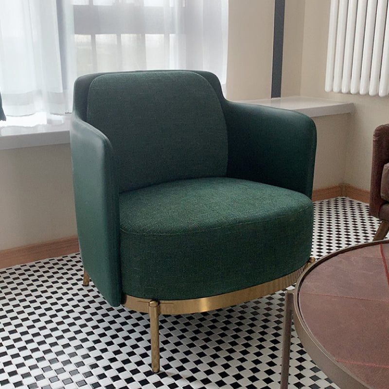 Sedia a canna 29,92 "l x 29,52" w x 29.13 "H ARMS includeva la sedia dell'accento a botte