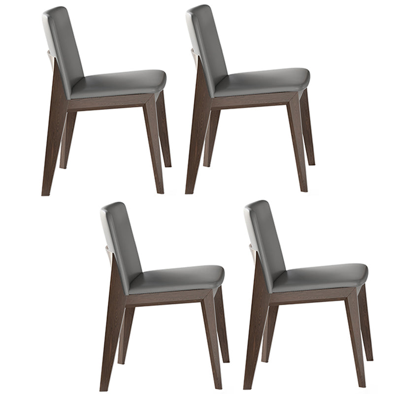 Designer Style Sintered Stone Top Dining Set Rectangle 1/3/4/5/7 Pieces Dining Table Set 4 Grey Chairs Clearhalo 'Dining Room Sets' 'Dining Tables & Seating' 'dining_room_set' 'furn' 'furn_dining_room_set' 'Furniture' 'Kitchen & Dining Furniture' 5102896