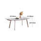 Nordic Glam Sintered Stone Dining Table Set 1/2/5/7 Pieces Dining Set Clearhalo 'Dining Room Sets' 'Dining Tables & Seating' 'dining_room_set' 'furn' 'furn_dining_room_set' 'Furniture' 'Kitchen & Dining Furniture' 5102951