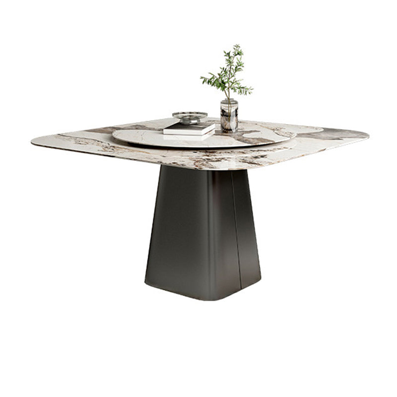 Modern Style Sintered Stone Dining Table Set 1/3/4/5 Pieces Dining Set