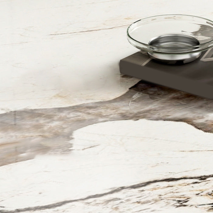 Modern Style Sintered Stone Dining Table Set 1/3/4/5 Pieces Dining Set