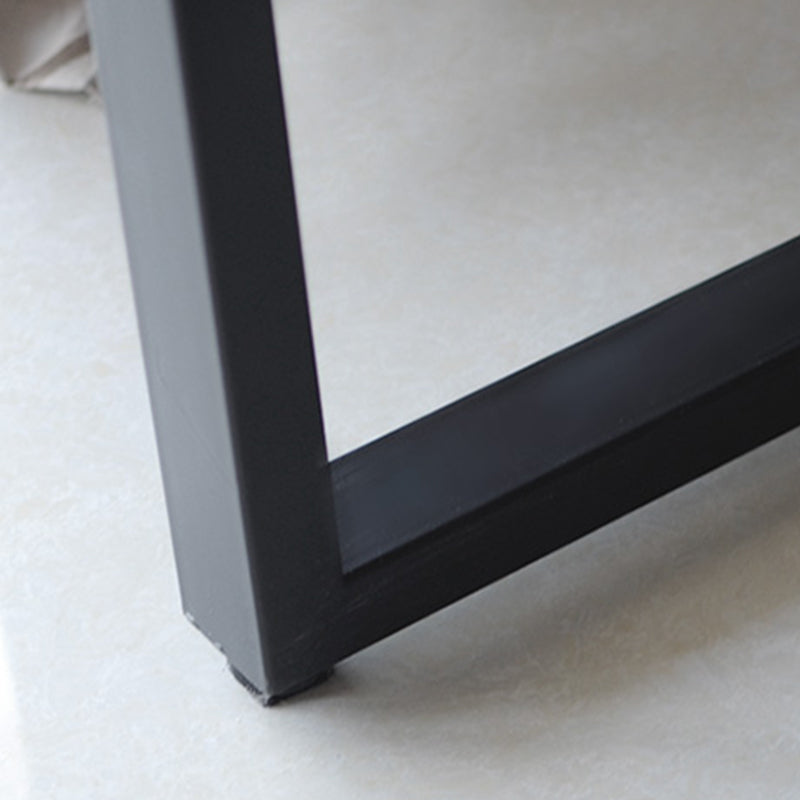 Tavolo da pranzo naturale industriale Tavolo da pranzo in metallo rettangolo in metallo