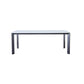 Rectangle Stone Dining Table Contemporary Metal 4 Legs Dining Table Clearhalo 'Dining Tables & Seating' 'Dining Tables' 'dining_table' 'furn' 'furn_dining_table' 'Furniture' 'Kitchen & Dining Furniture' 5103010